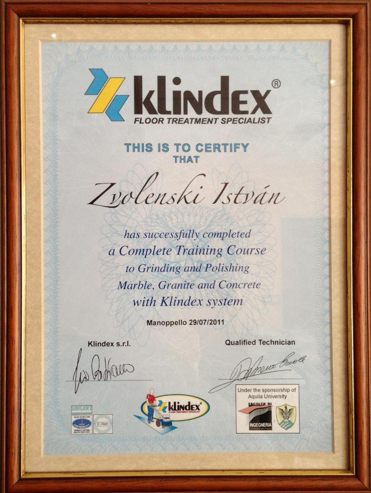 klindex floor treatment specialist